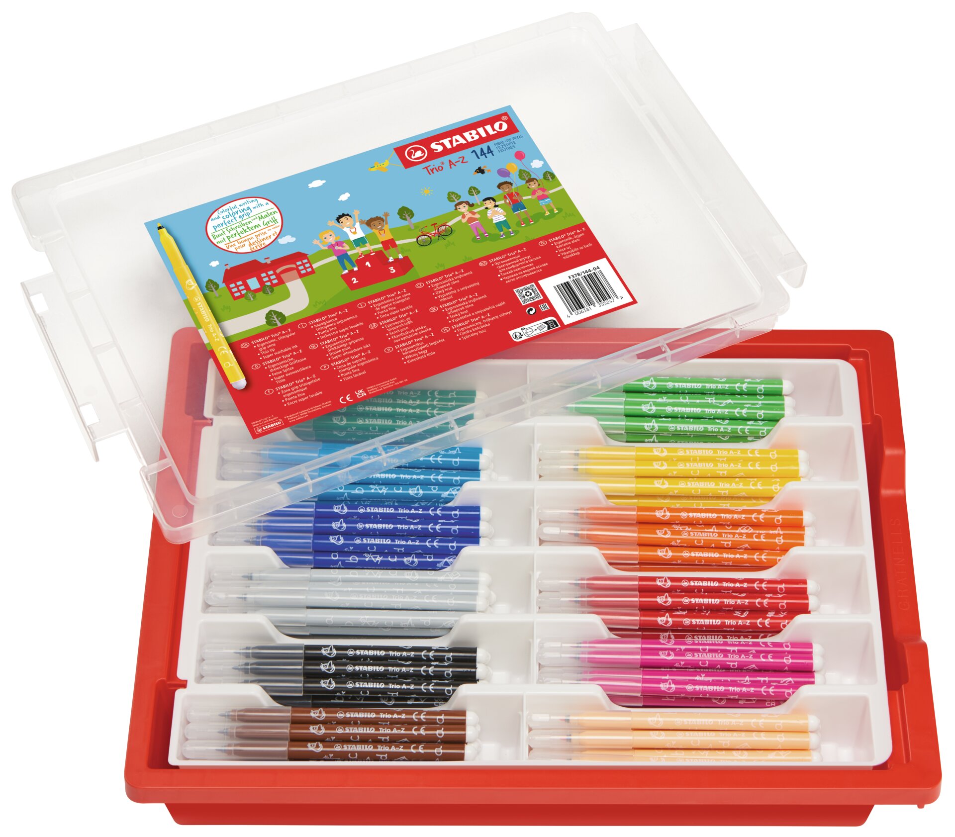 Felt tip pen STABILO Trio A-Z Fiber-Tip Pen STABILO Trio A-Z