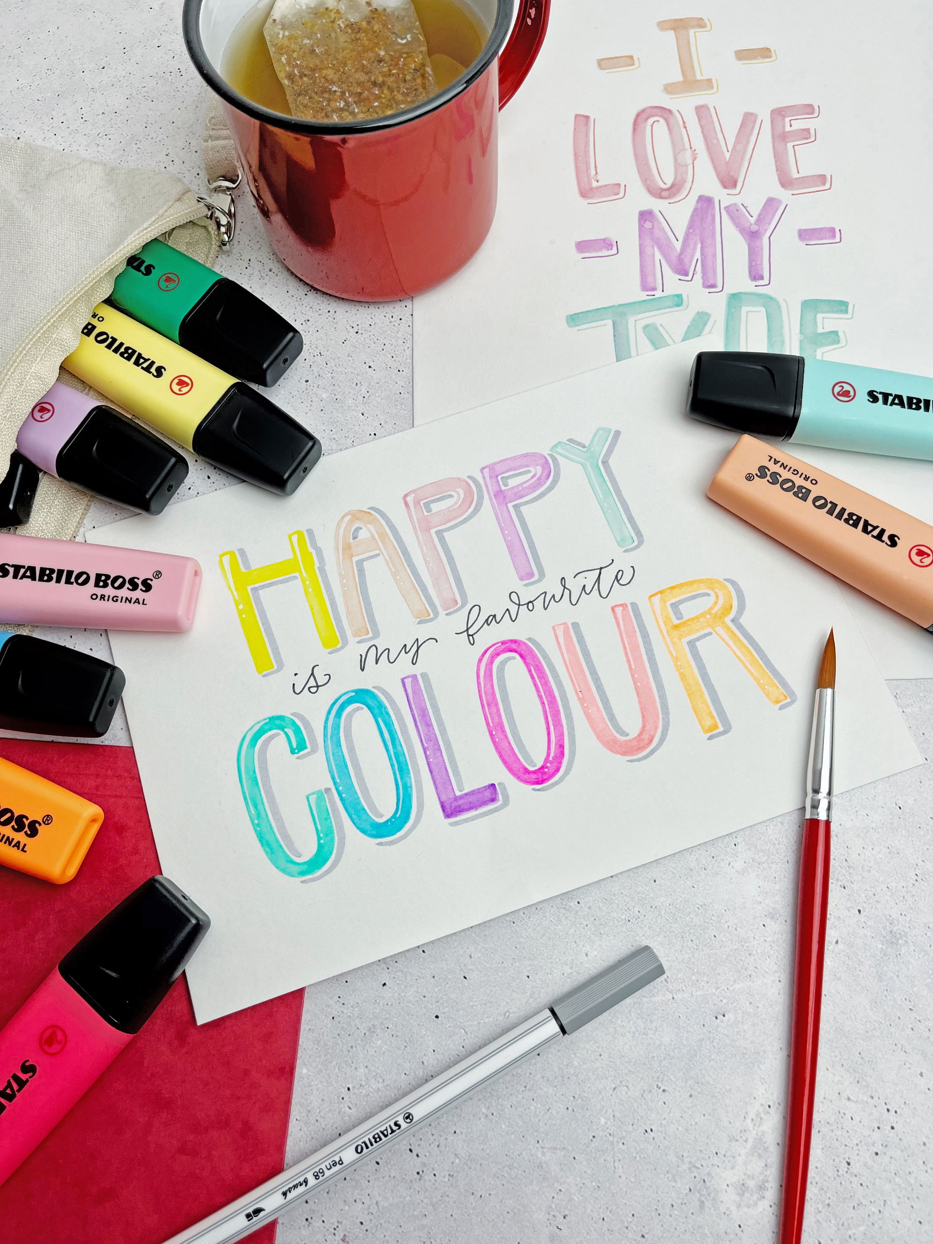 Textmarker STABILO BOSS ORIGINAL ARTY