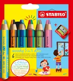 Buntstifte STABILO woody 3 in 1 duo