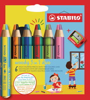 Buntstifte STABILO woody 3 in 1 duo
