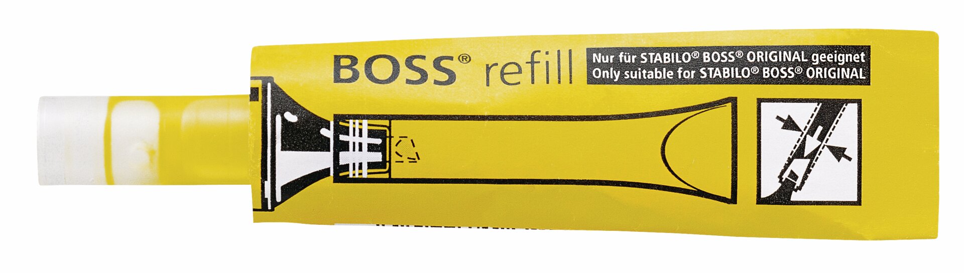 Recharge pour surligneur STABILO BOSS STABILO BOSS refill Refills STABILO BOSS refill