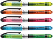 Highlighter, Neonfarben, Tintenstift, Clippen, Stabilo