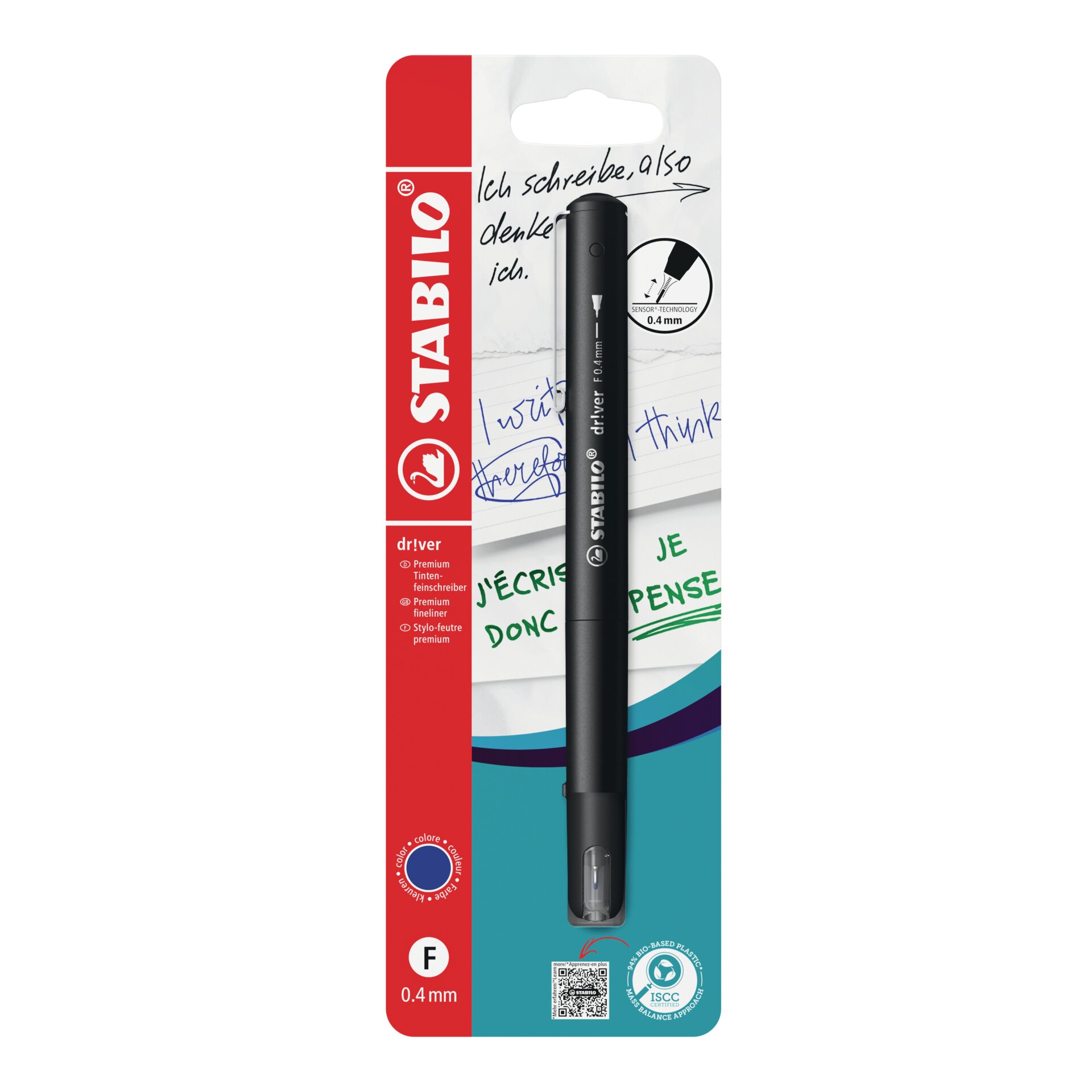 Premium fineliner STABILO dr!ver Fineliner/ Fibre- Tip Pen STABILO dr!ver fine
