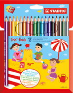 Buntstifte STABILO Trio thick