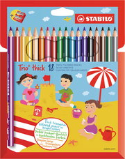 Crayons de couleurs STABILO Trio thick