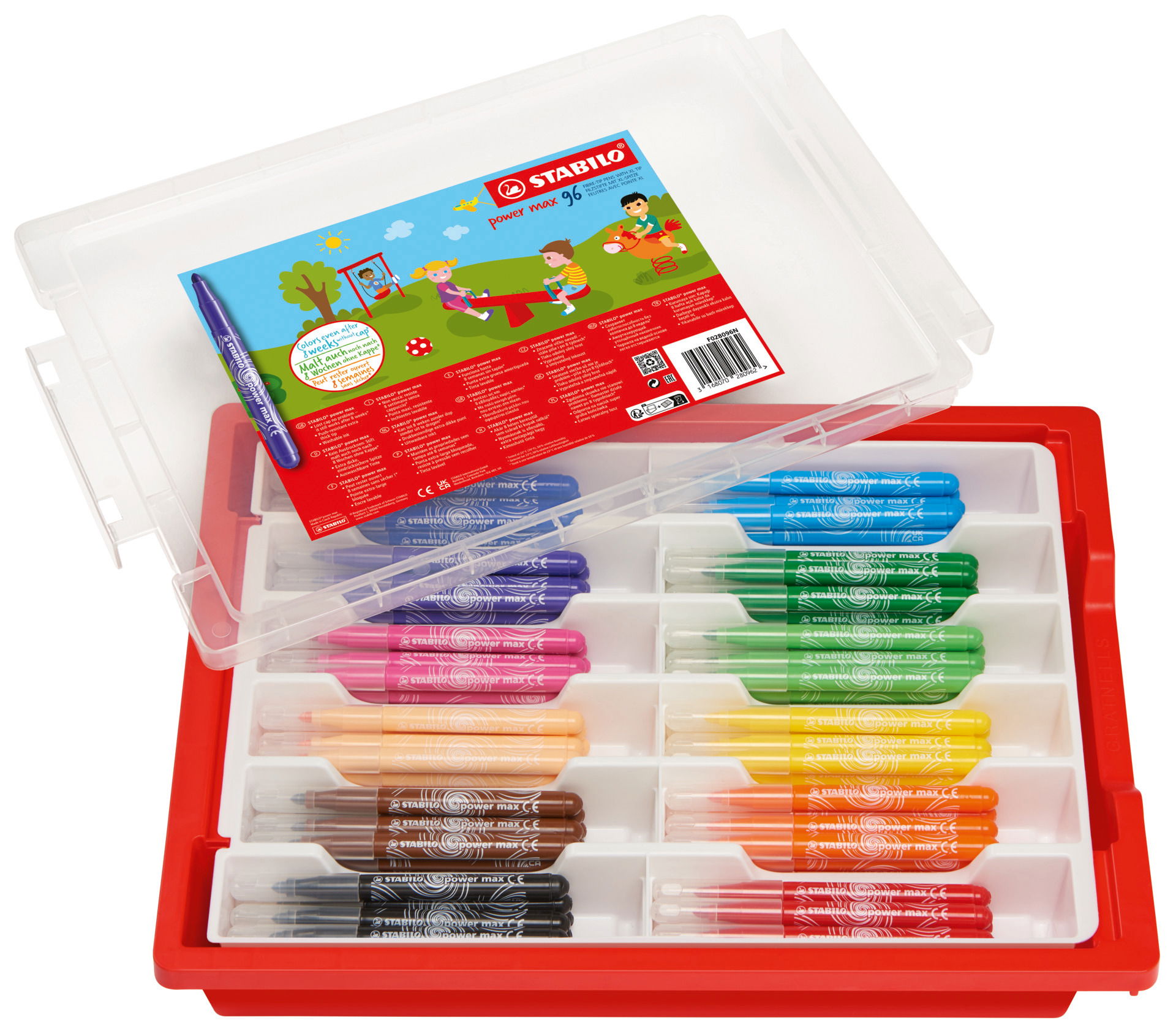 Fiber-Tip Pen STABILO power max