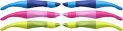 colorful, multi-color, curved stick, swivel toy, vibrant bands