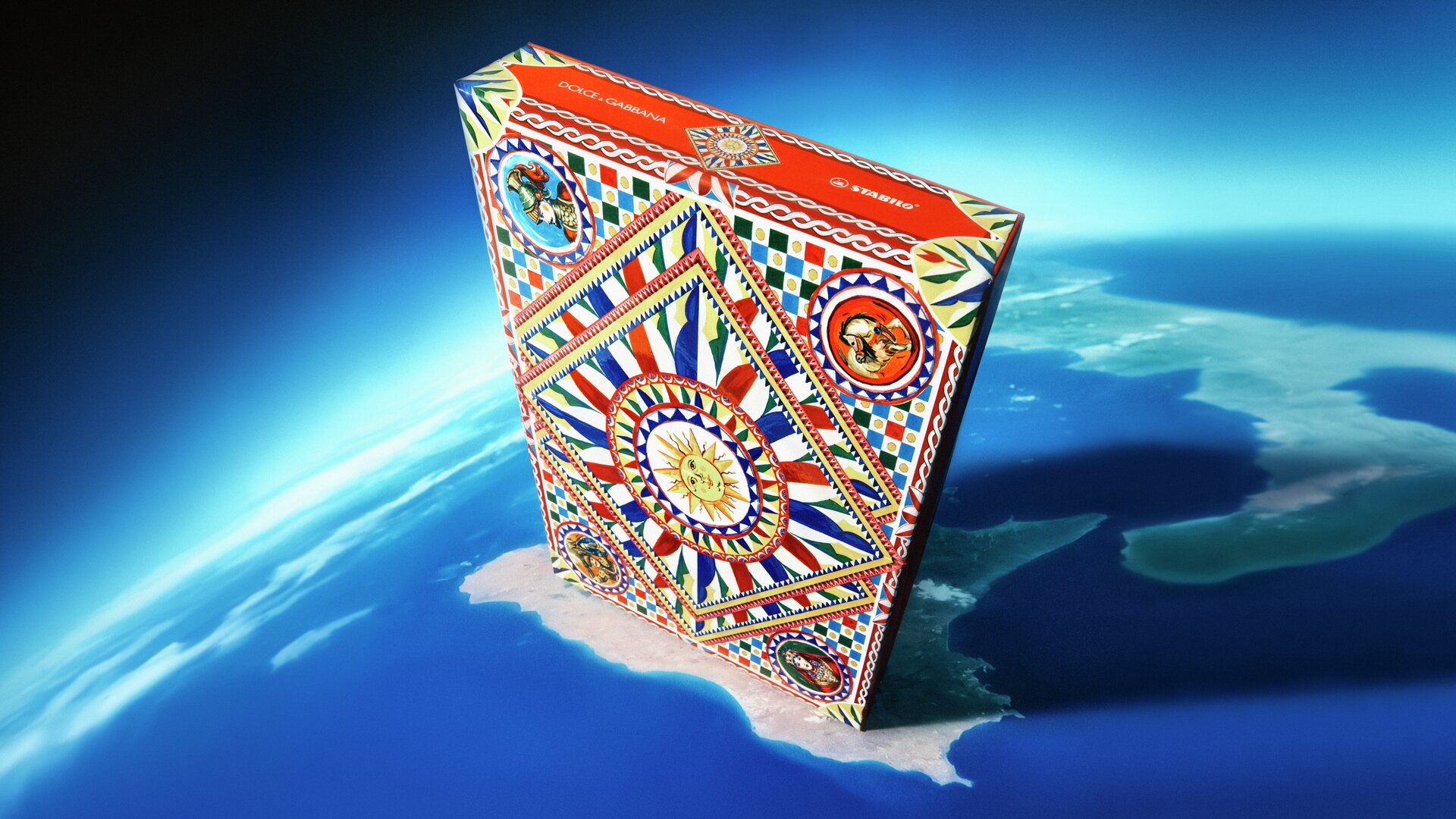 Textmarker STABILO BOSS ORIGINAL x DOLCE&GABBANA, kartenspiel, taschenbuch, design, muster, deck