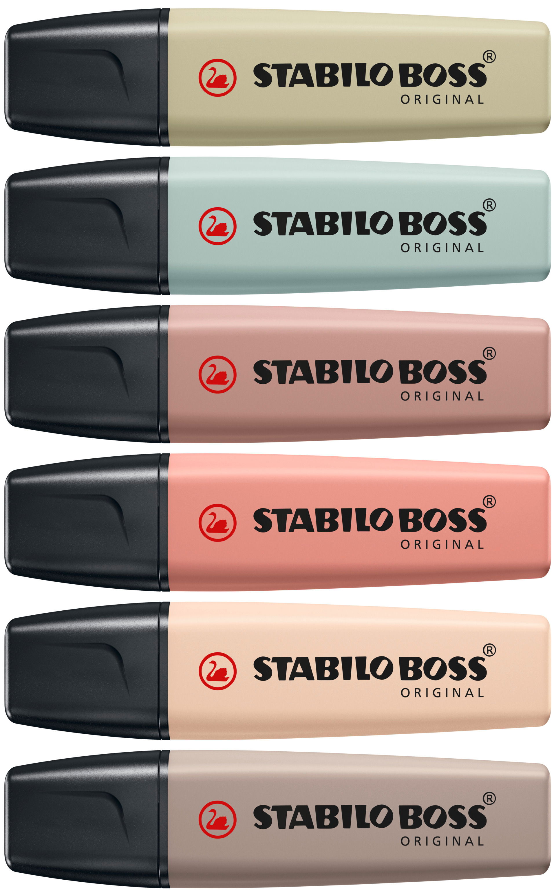 Highlighter STABILO BOSS ORIGINAL NatureCOLORS Highlighter STABILO BOSS ORIGINAL NatureCOLORS