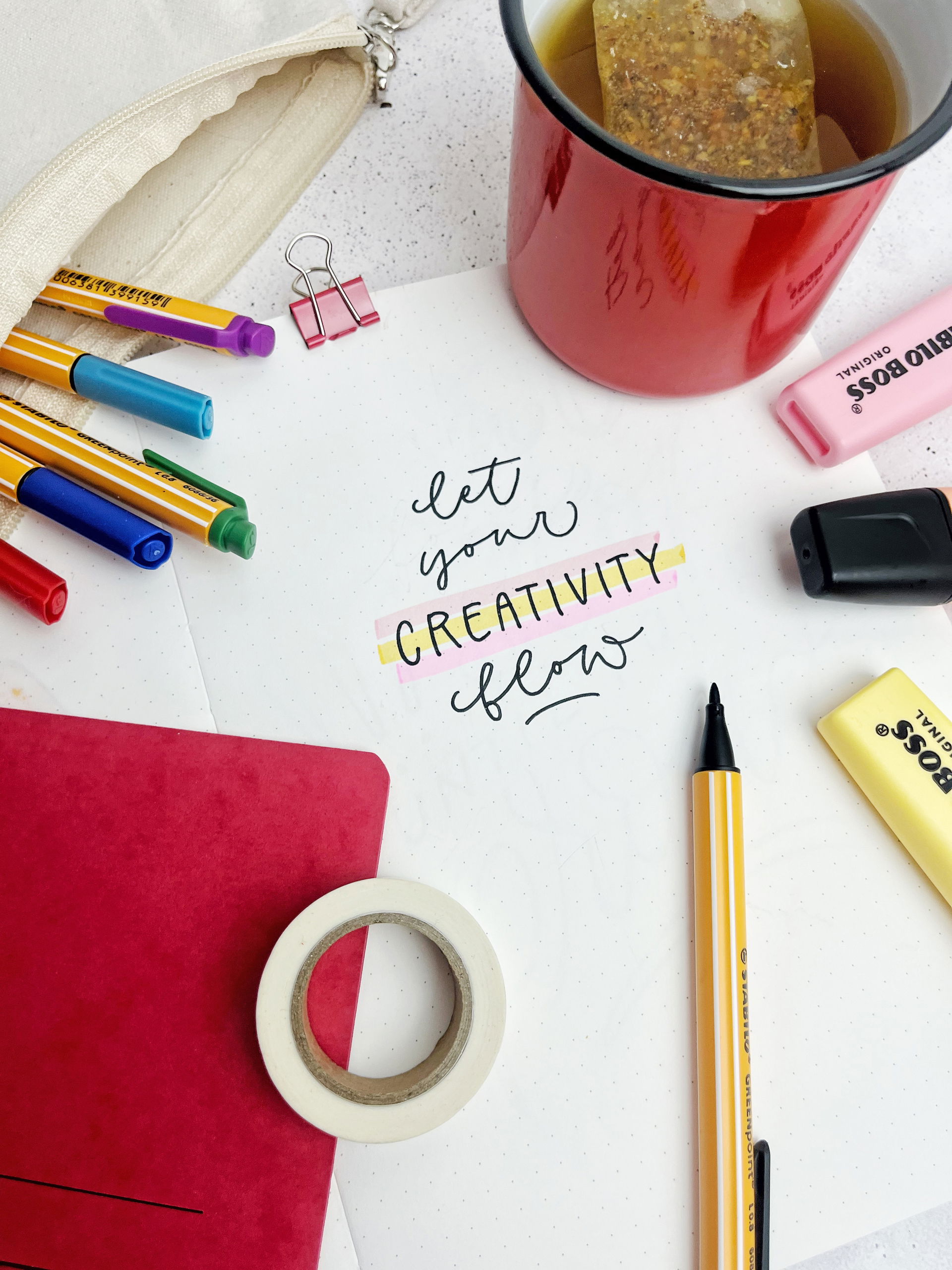 Punta fina/ Rotulador punta de fibra STABILO GREENpoint