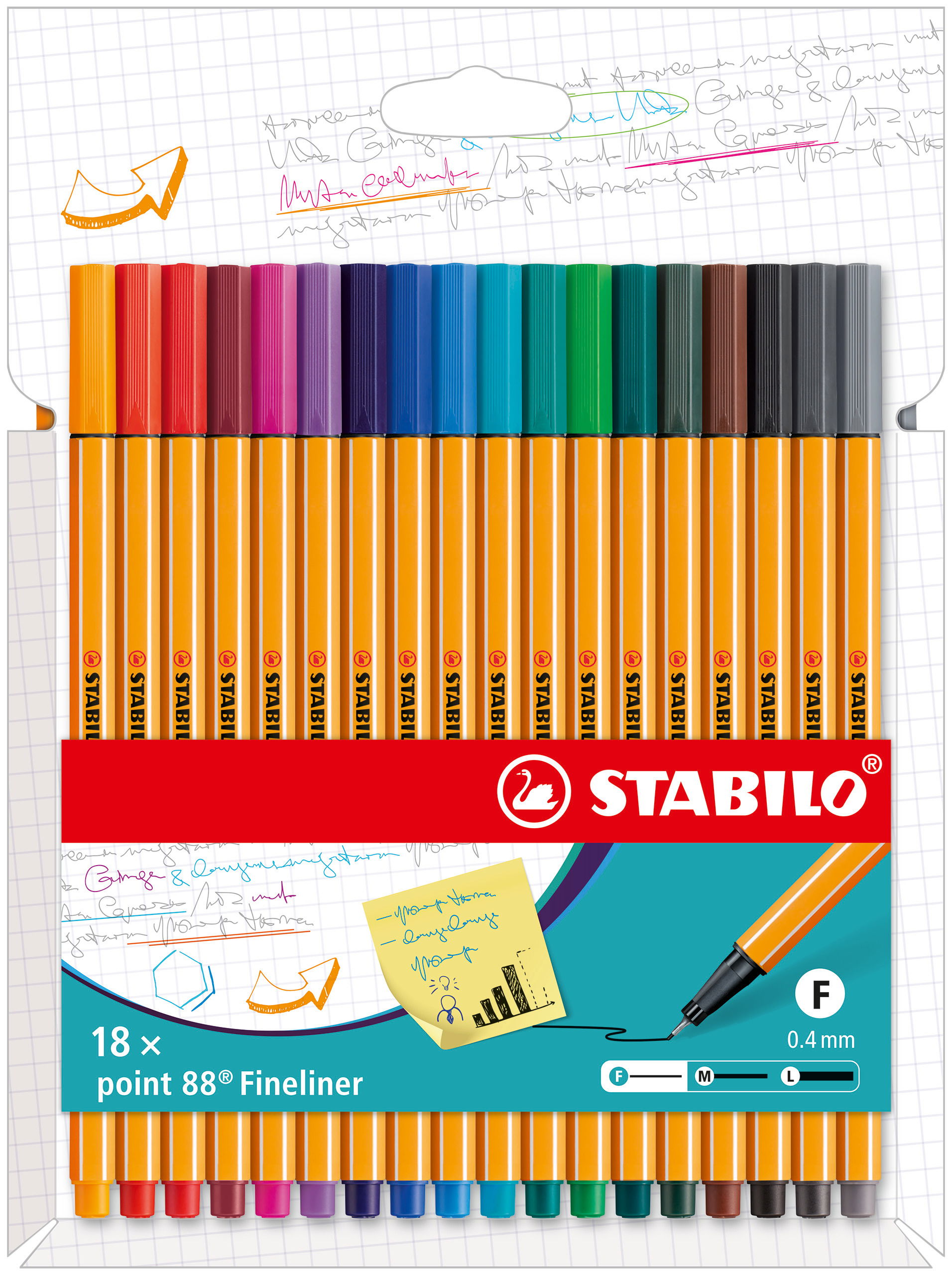 Fineliner STABILO point 88 Fineliner/ pennarello STABILO point 88