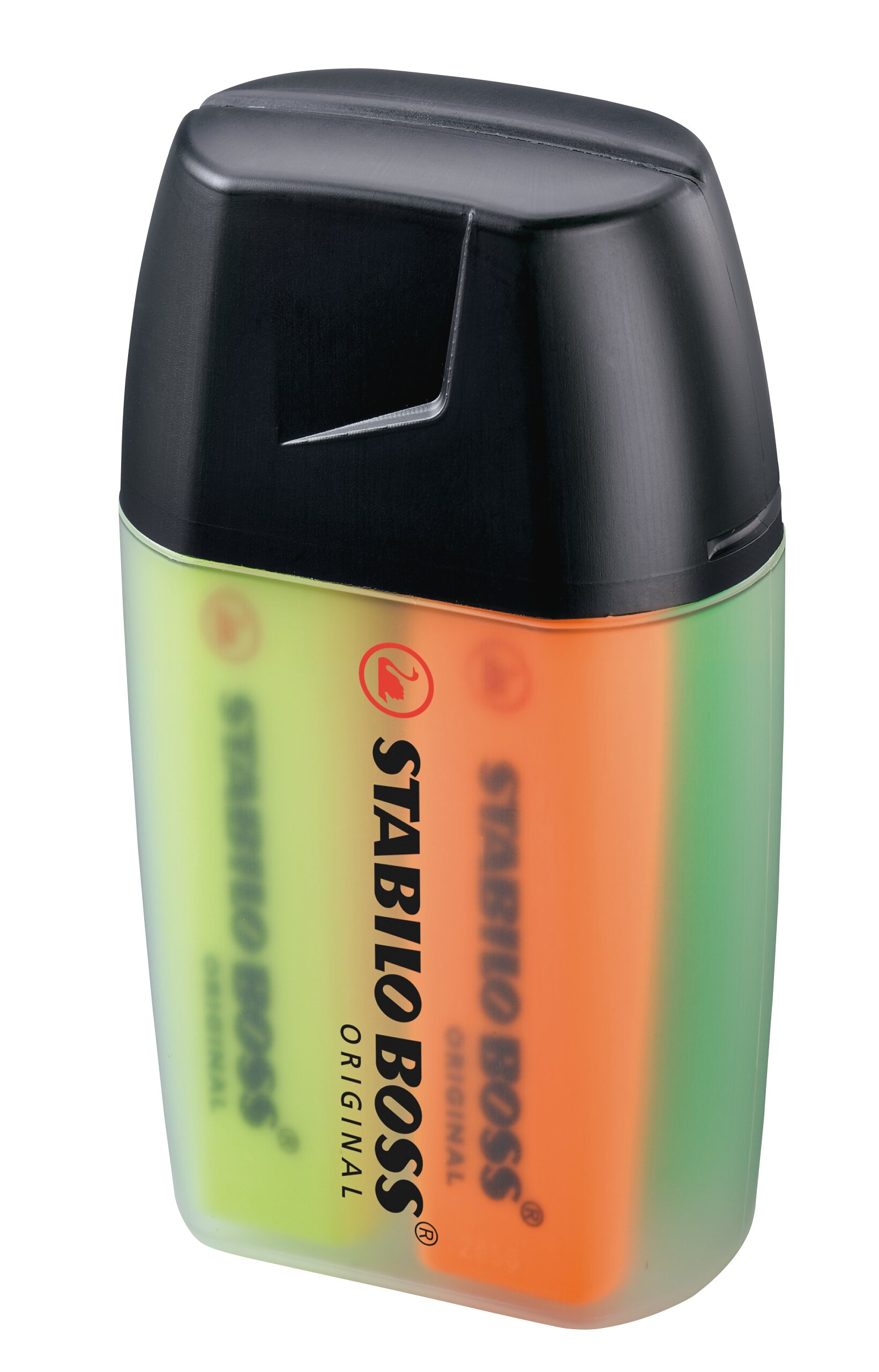 Textmarker STABILO BOSS ORIGINAL, stabilo boss, highlighter, neon, dreifarbig, marker