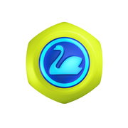 STABILO DigiPen, tennis-swan, neon-yellow, icon, 3d-icon, badge