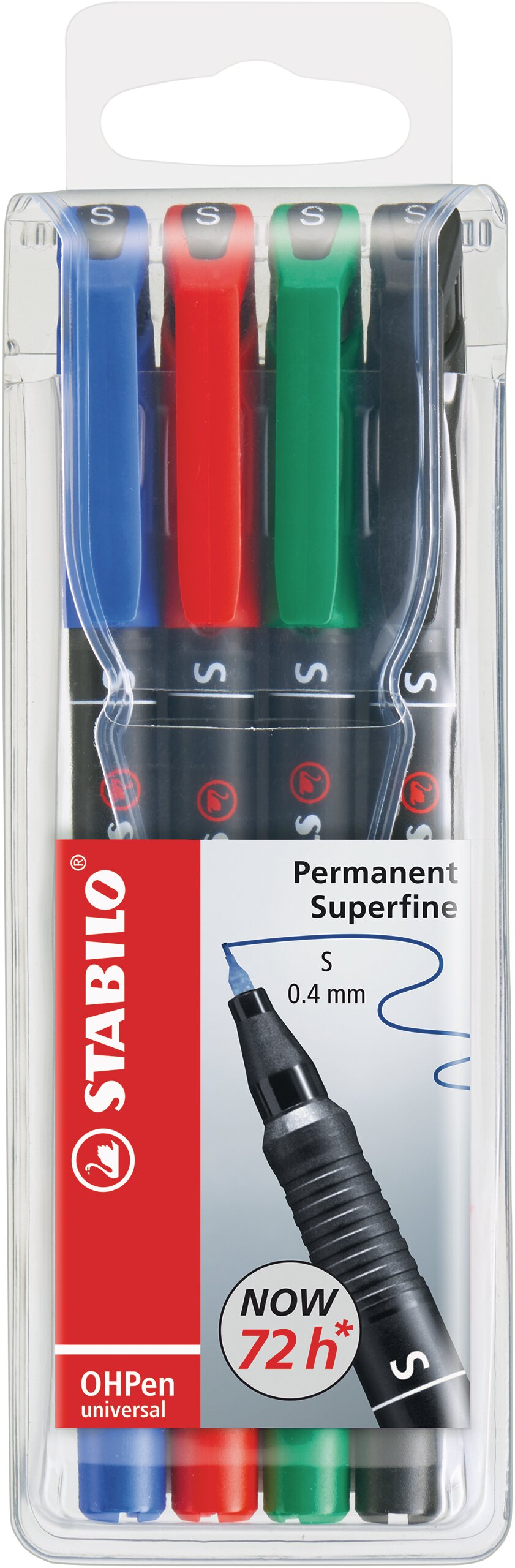 Folienstift STABILO OHPen universal S - permanent Folienstifte STABILO OHPen universal