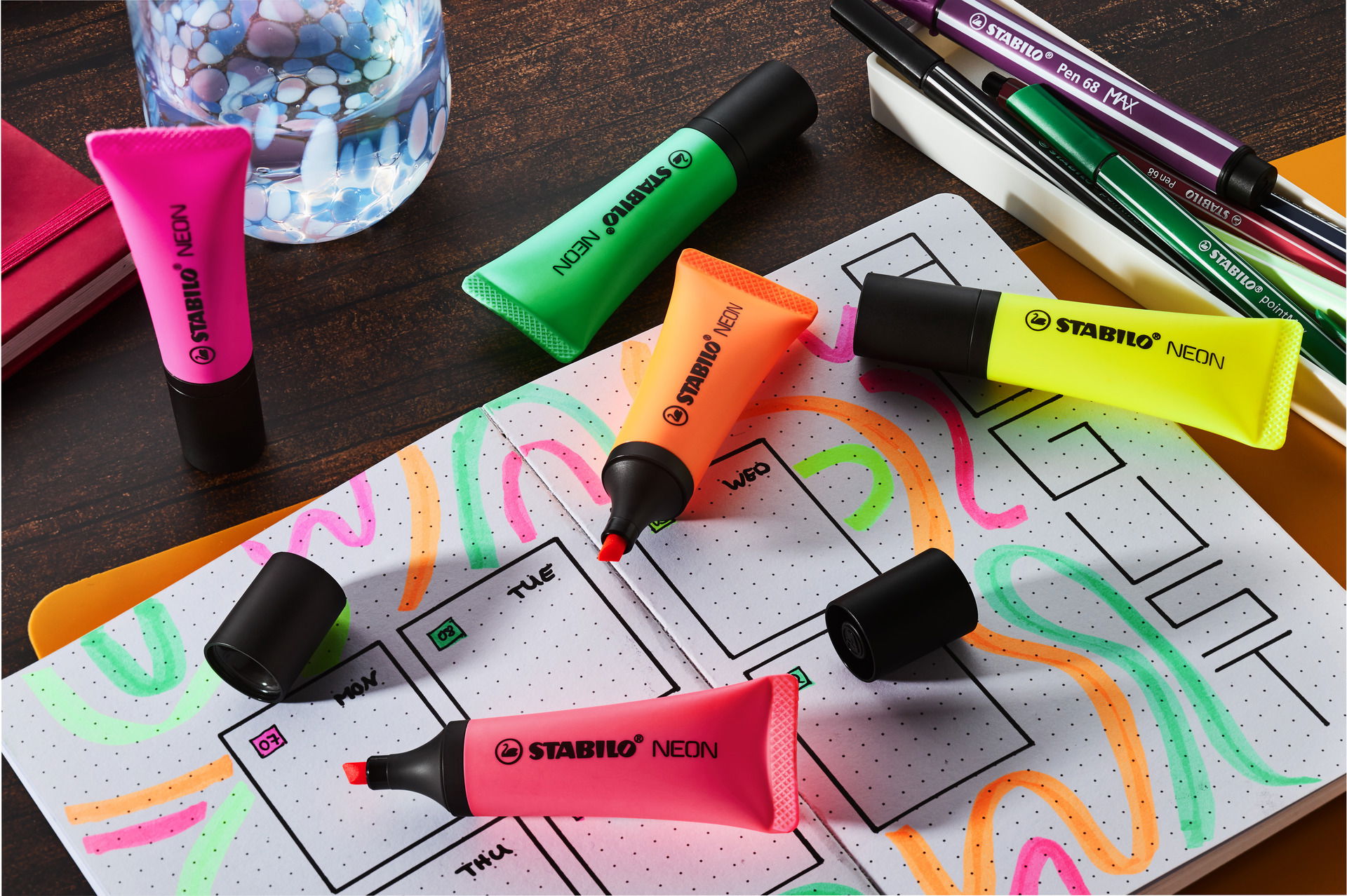 Textmarker STABILO NEON