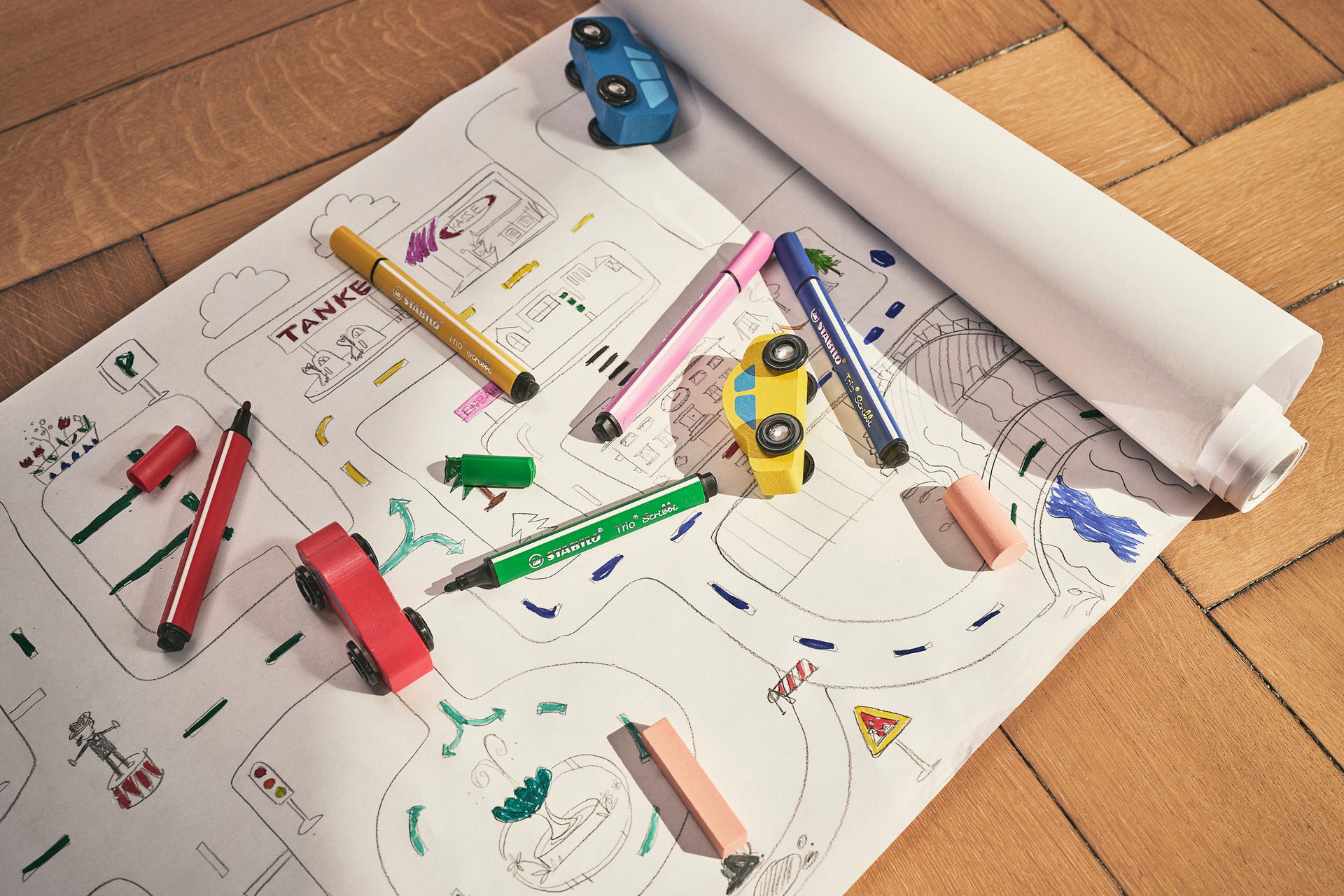 Pennarello STABILO Trio Scribbi