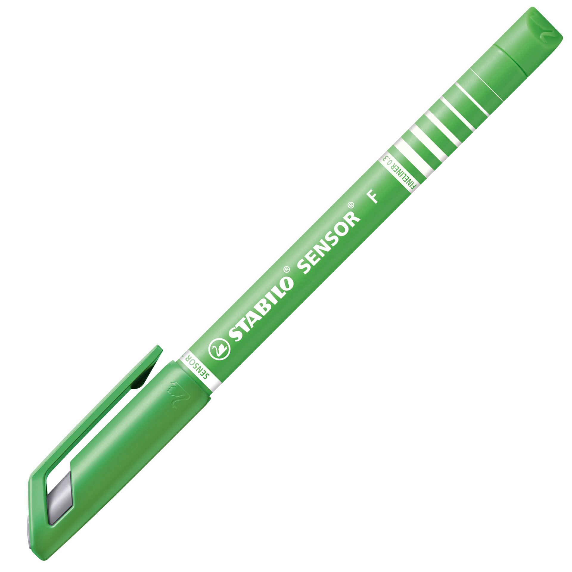Fineliner met meeverende F punt STABILO SENSOR fine Fineliner/ Viltstift STABILO SENSOR fine