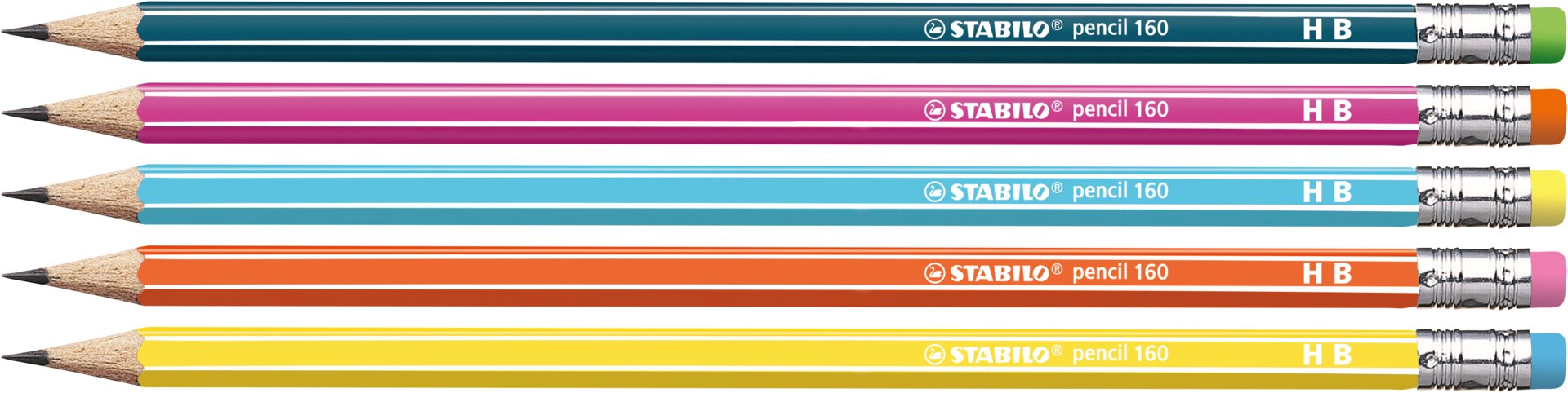 Bleistift, HB, Set, Farbstift, Mehrfarbig