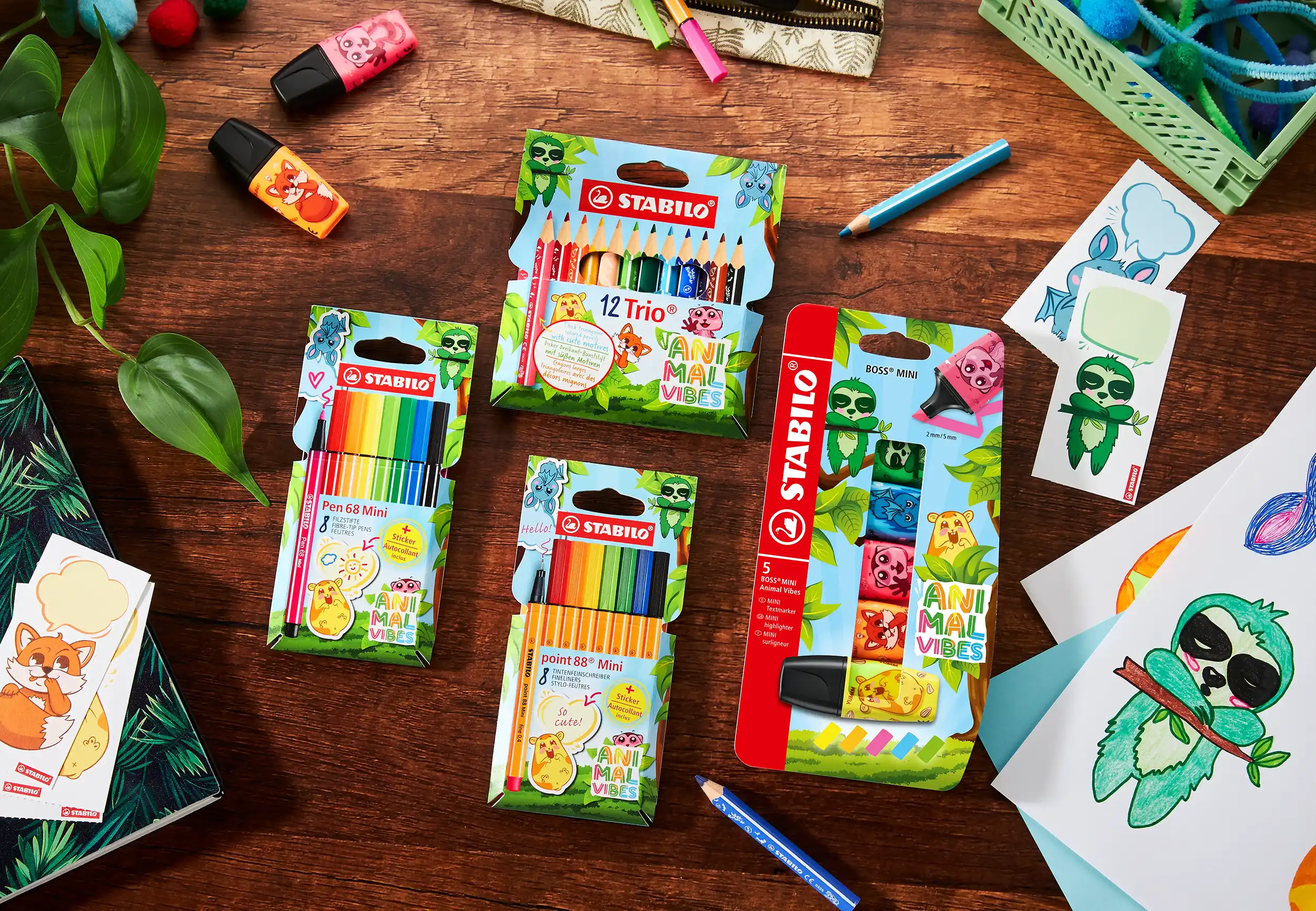 STABILO Animal Vibes in action