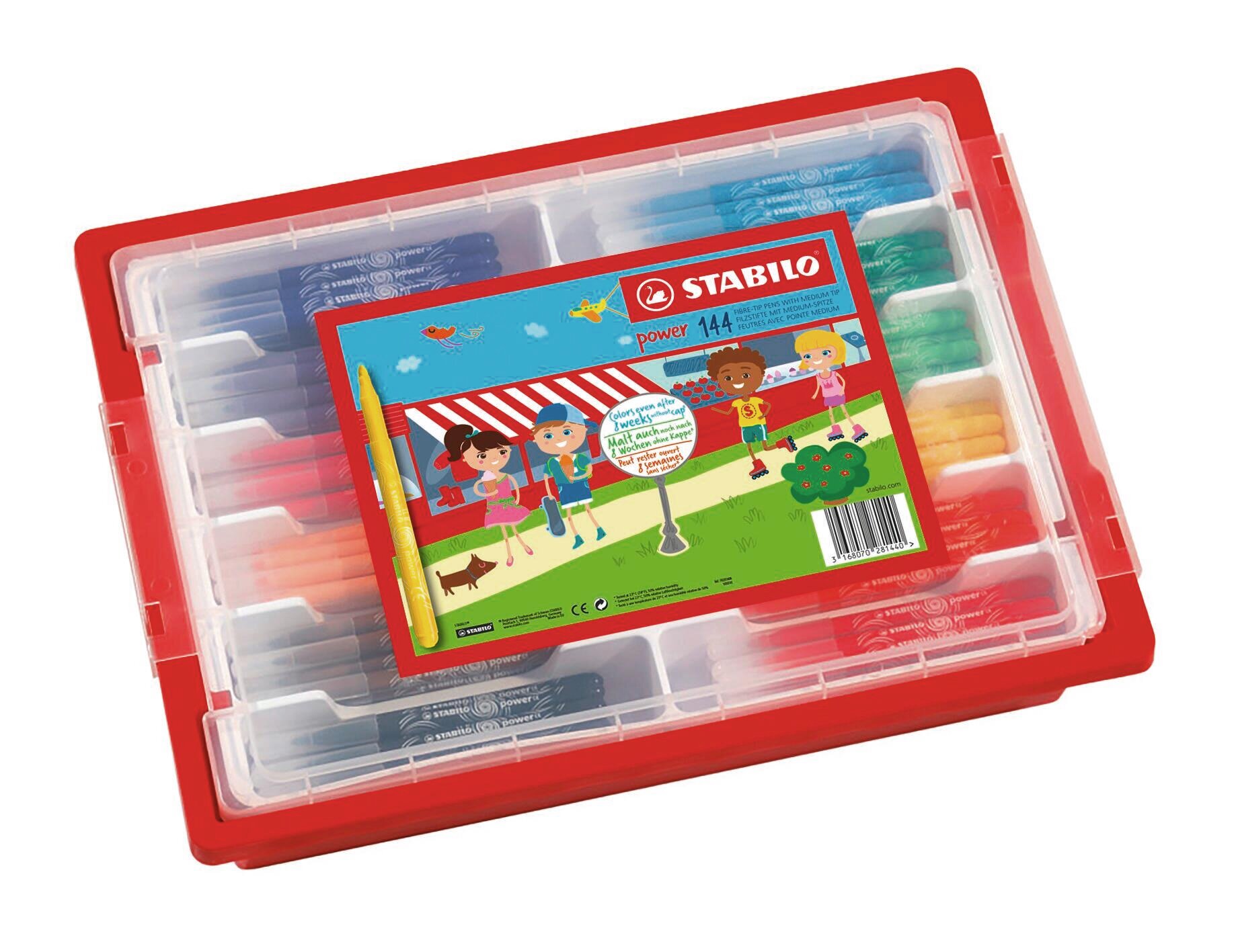 Viltstiften STABILO power