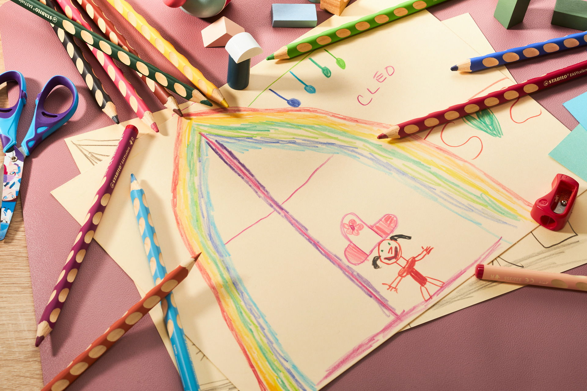 Pastelky STABILO EASYcolors