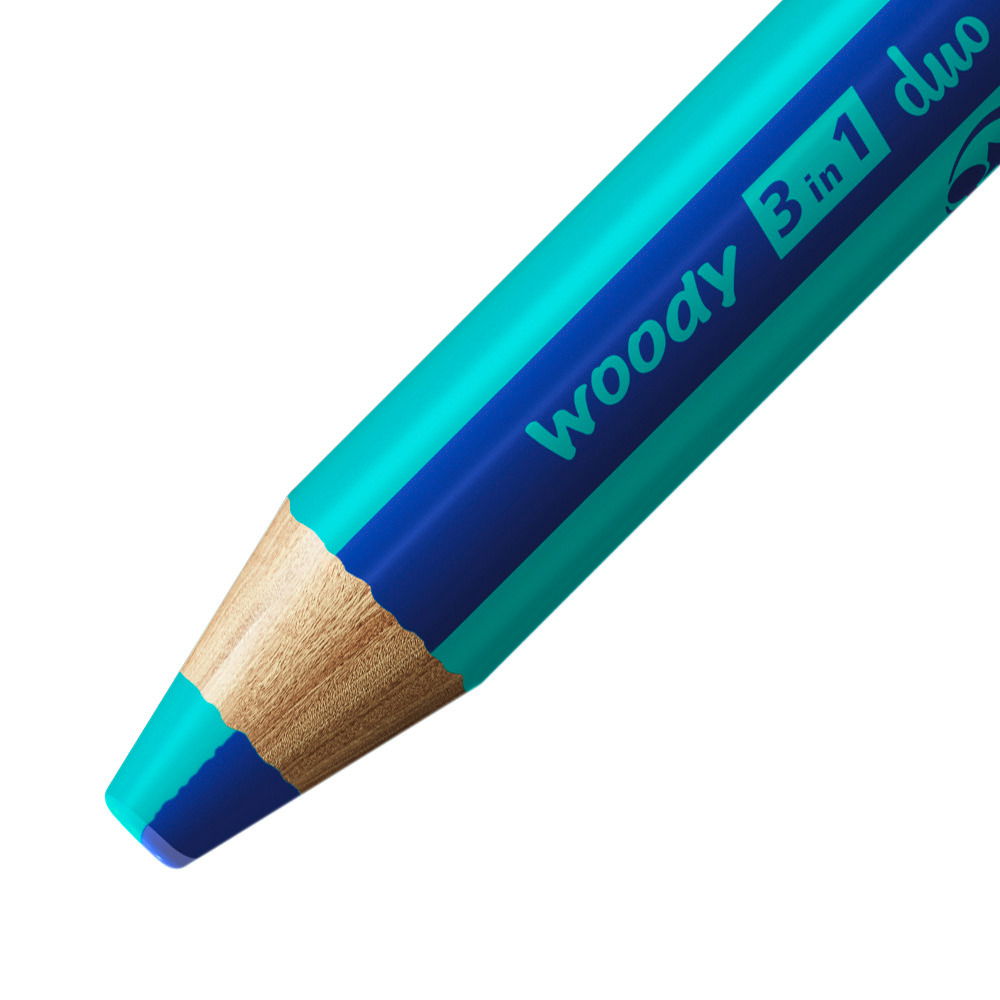 Colored Pencils STABILO woody 3 in 1 duo
