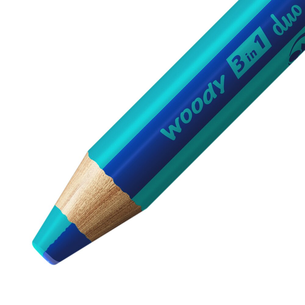 Buntstifte STABILO woody 3 in 1 duo