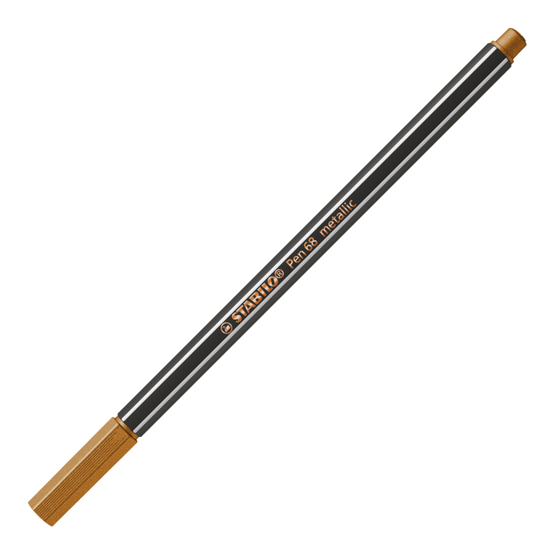 Premium metaliczny flamaster STABILO Pen 68 metallic Fibrowa końcówka STABILO Pen 68 metallic