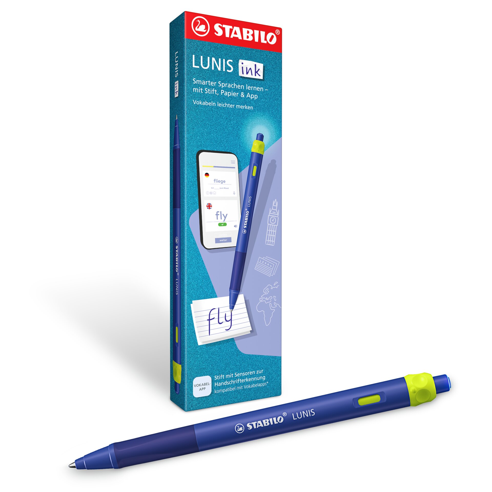 Smarter Kugelschreiber STABILO LUNIS ink STABILO DigiPen