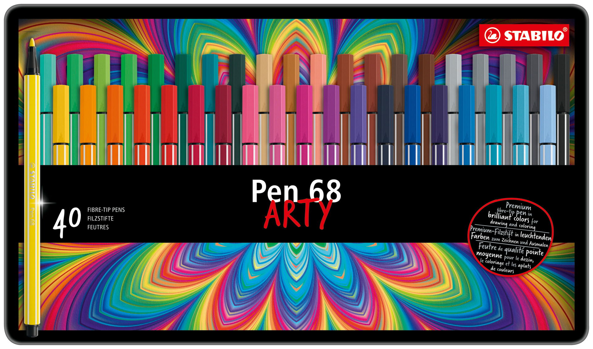 Viltstiften STABILO Pen 68 ARTY