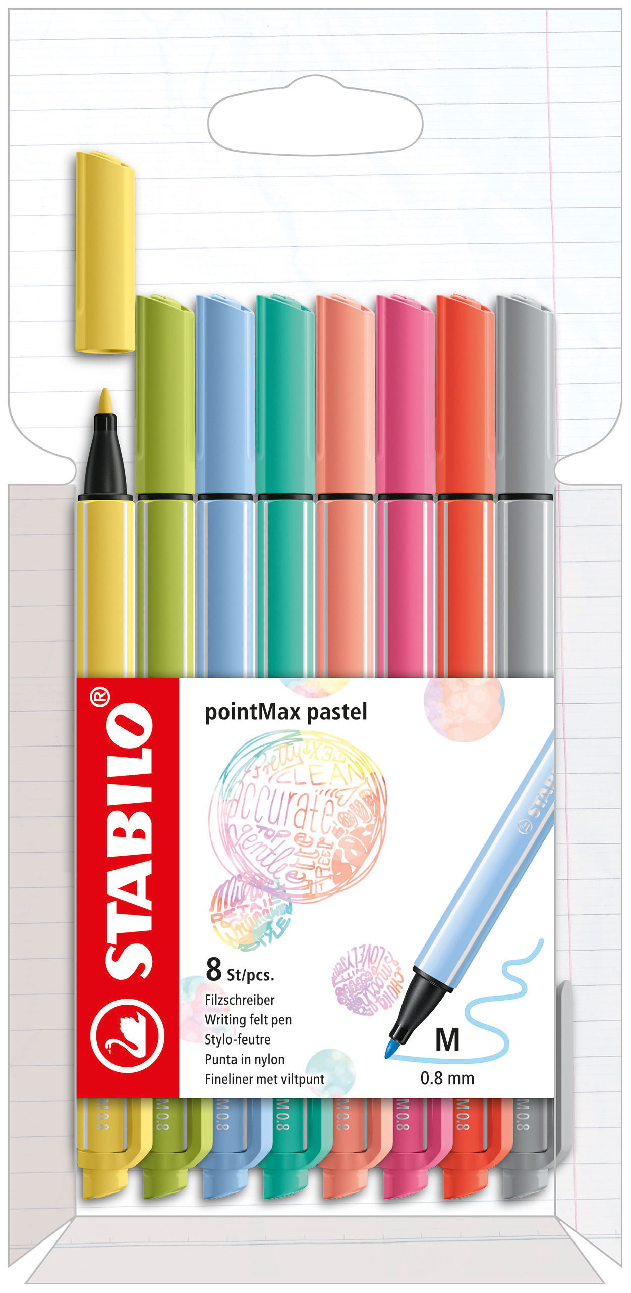 Filzschreiber STABILO pointMax Fineliner & Filzschreiber STABILO pointMax