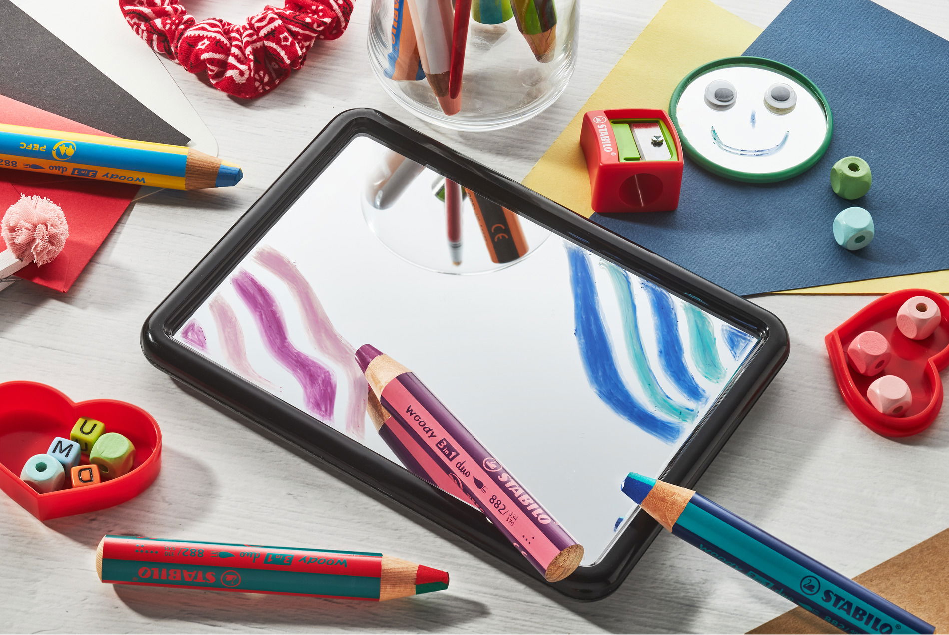 Buntstifte STABILO woody 3 in 1 duo