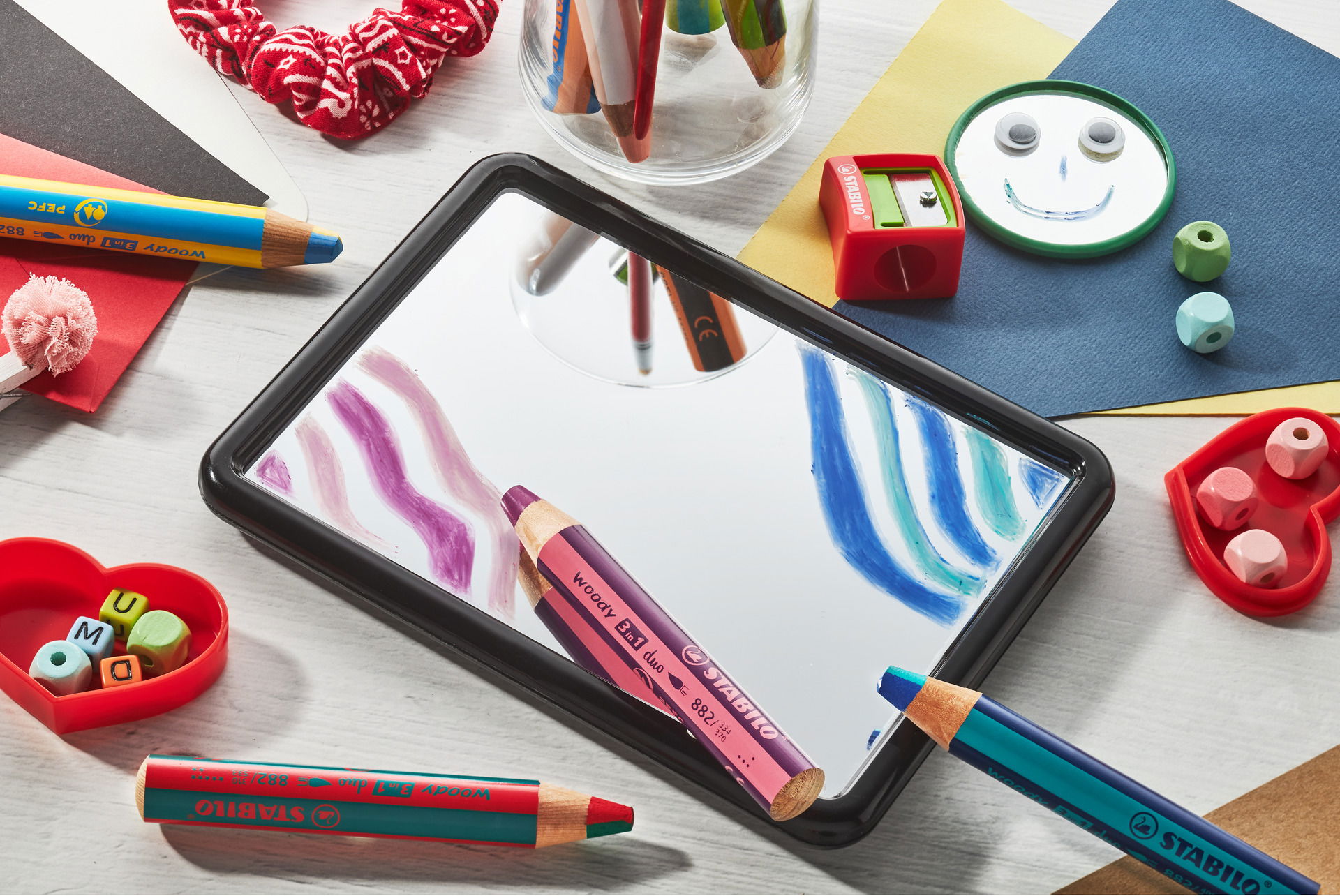 Lápices de colores STABILO woody 3 in 1 duo