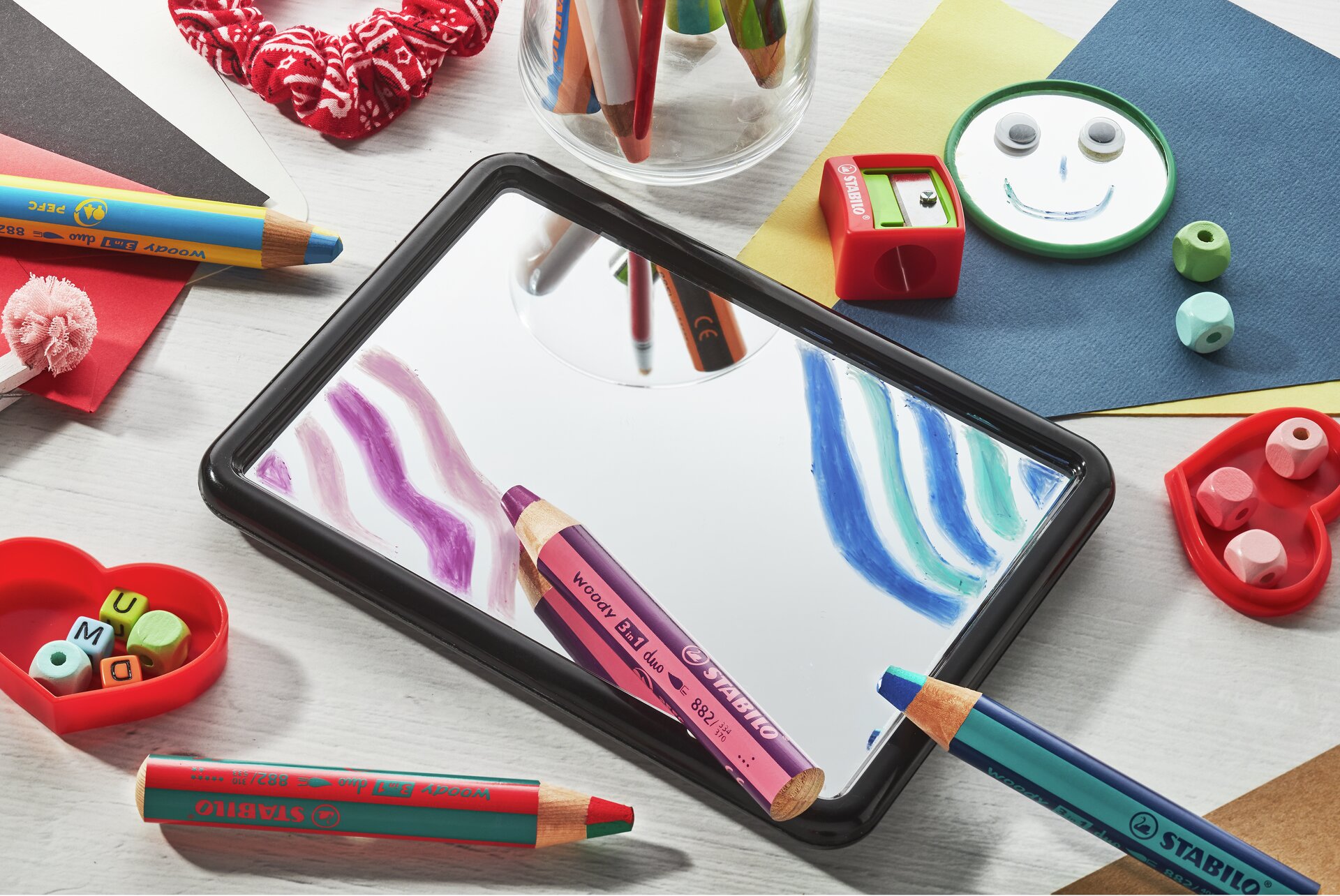 Buntstifte STABILO woody 3 in 1 duo