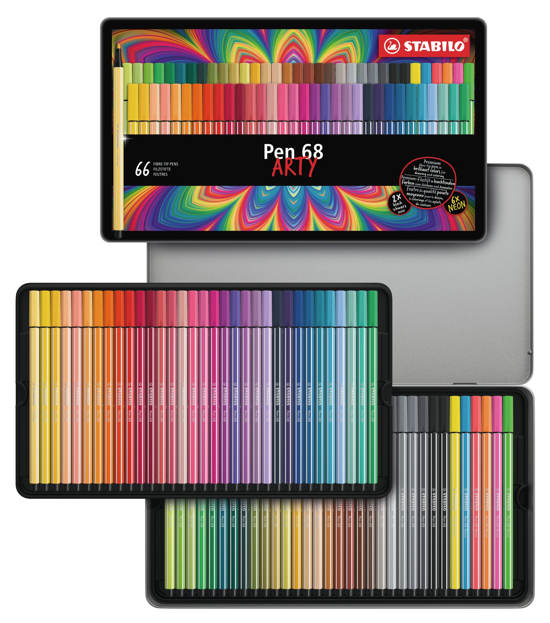 Premium-Filzstift STABILO Pen 68 Fasermaler STABILO Pen 68 ARTY