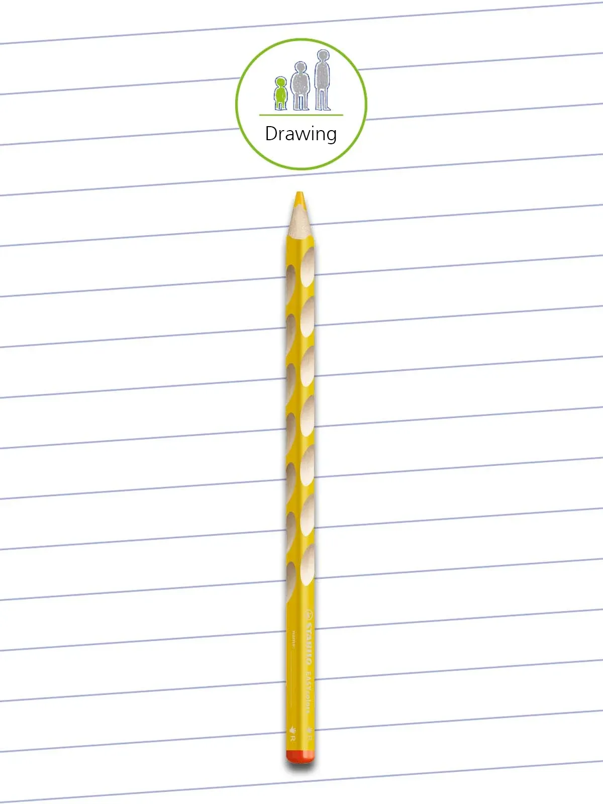 STABILO EASY learning to write system step 1: drawing