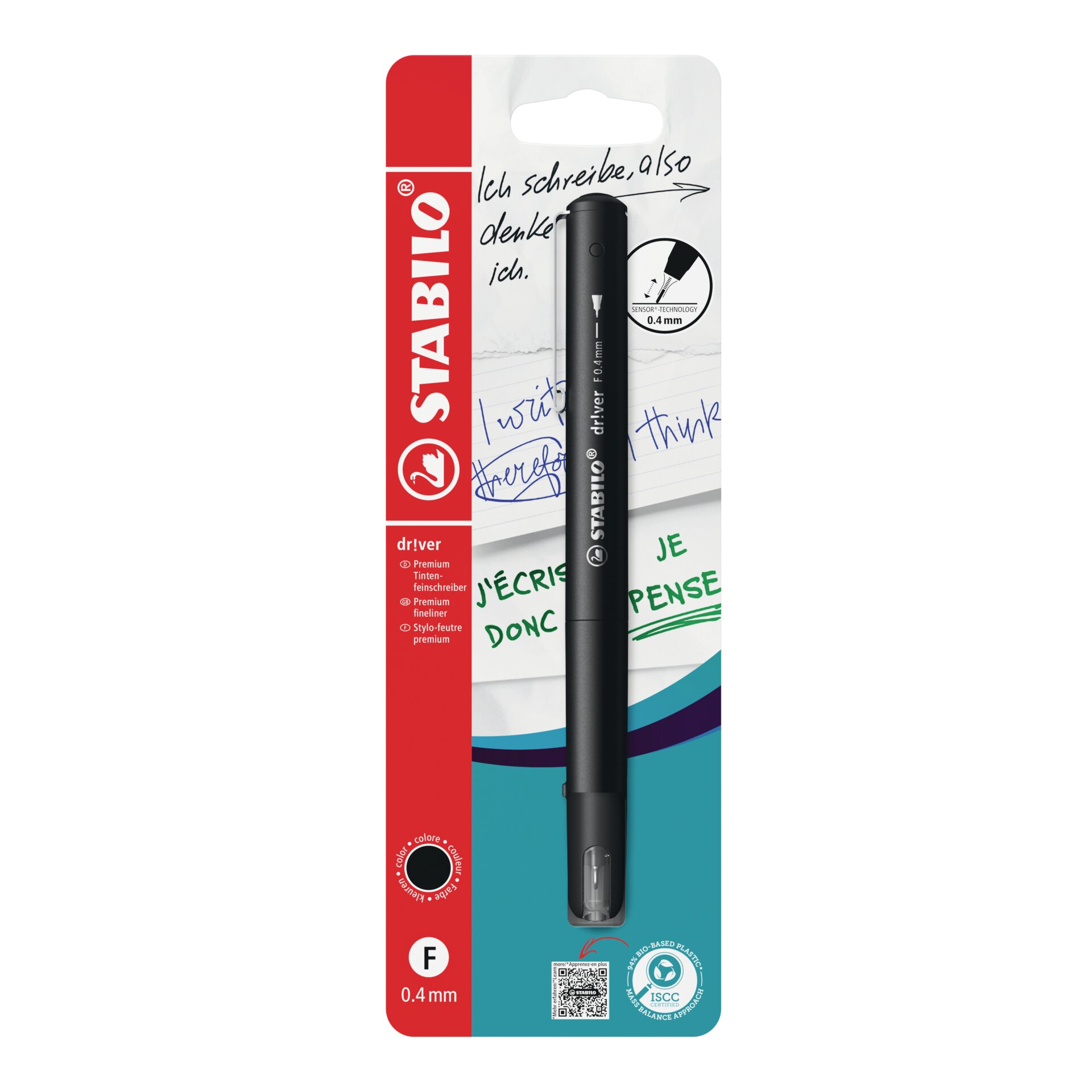 Liner STABILO dr!ver Jemná linka/ Fibre- Tip Pen STABILO dr!ver fine