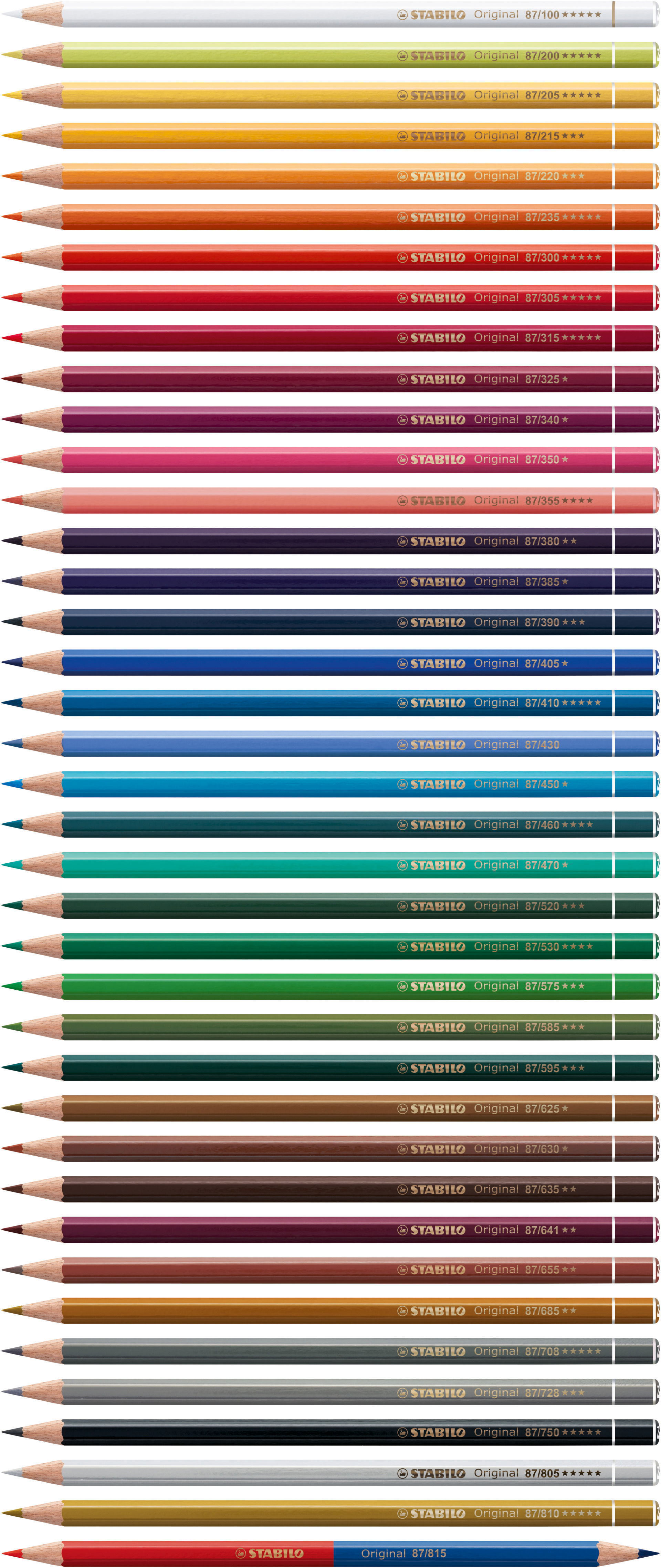Thin lead colouring pencil STABILO Original Thin lead colouring pencil STABILO Original