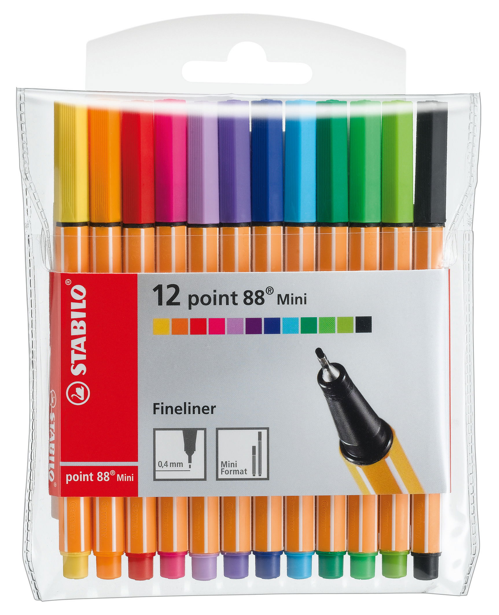 Fineliner & Filzschreiber STABILO point 88 Mini