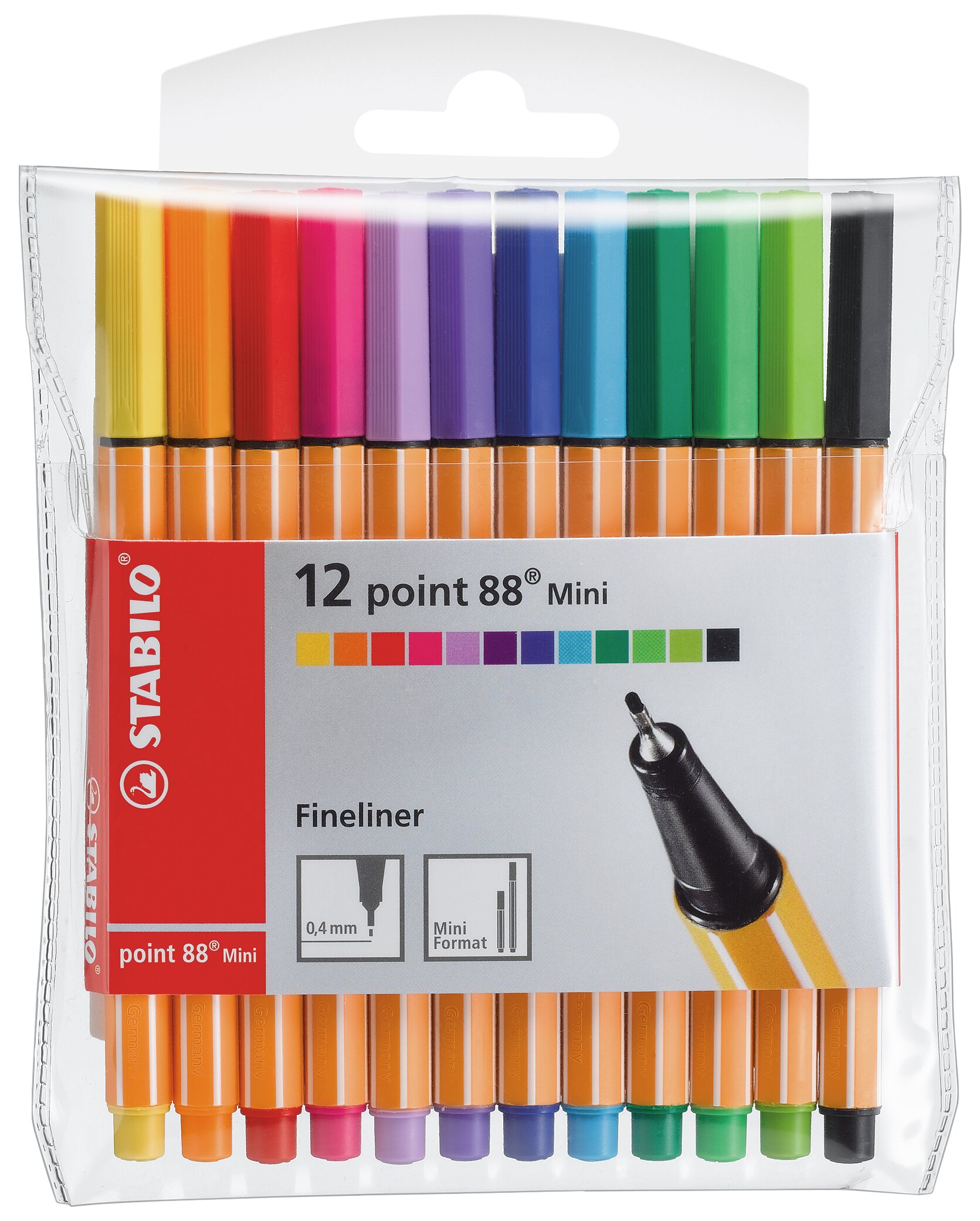 Stylo-feutre pointe fine STABILO point 88 Mini Stylos-feutres STABILO point 88 Mini