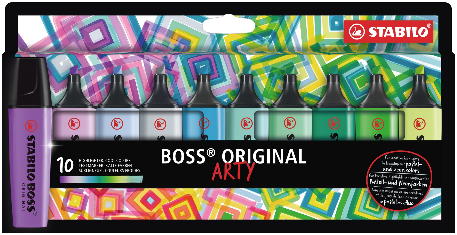 Zvýrazňovač STABILO BOSS ORIGINAL zvýrazňovač STABILO BOSS ORIGINAL ARTY