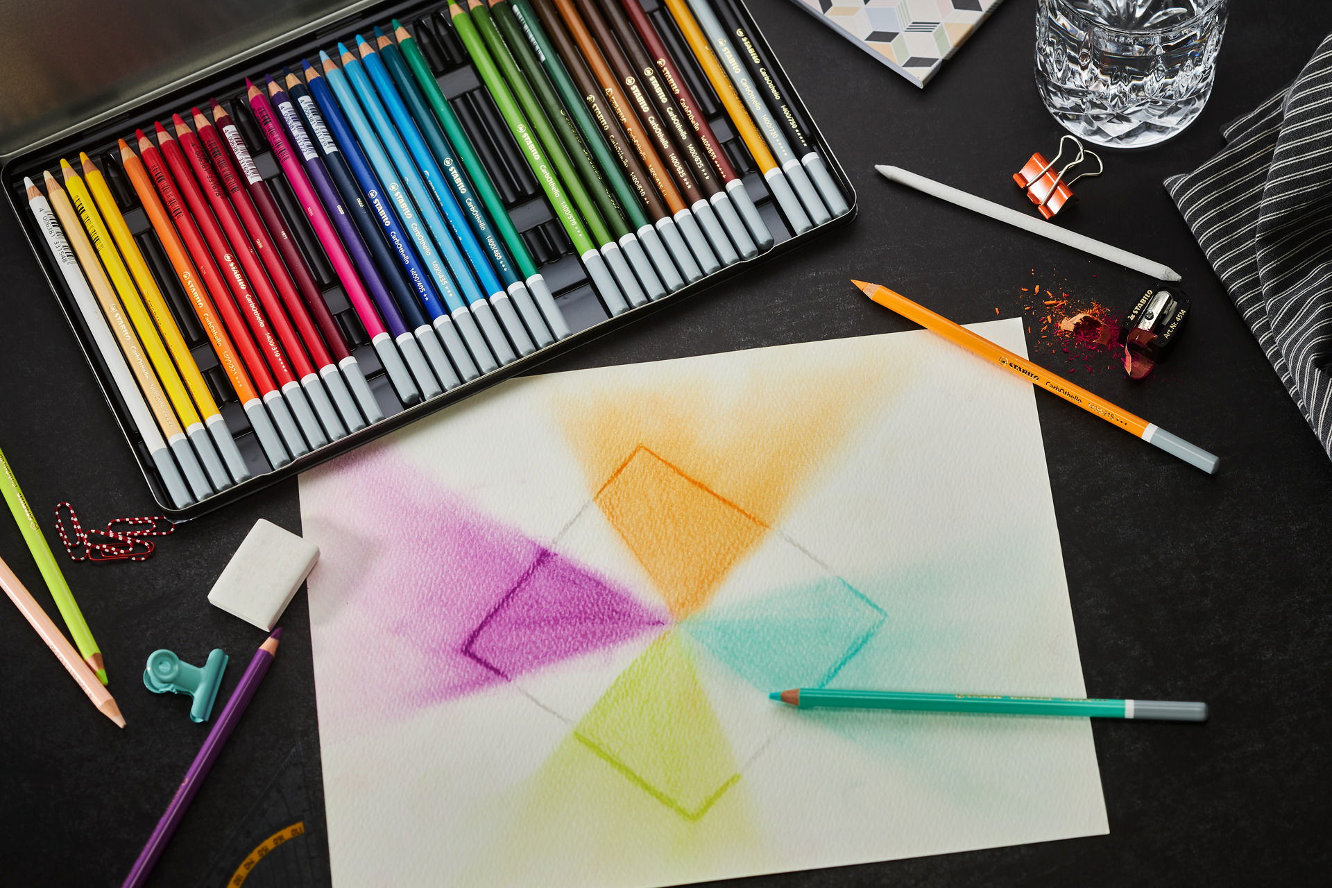 Lápices de colores STABILO CarbOthello ARTY+