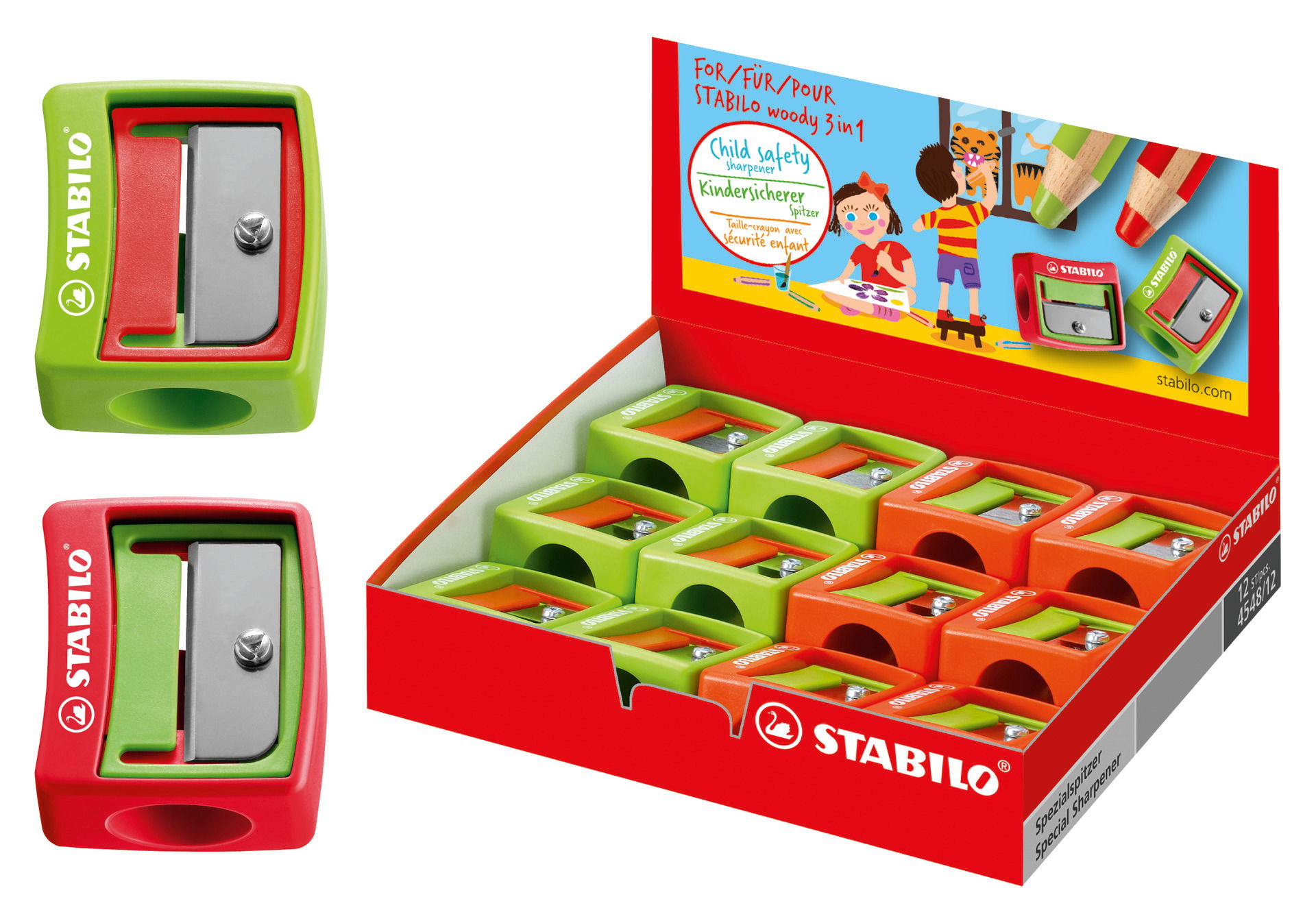 Temperino per STABILO woody 3 in 1 Temperamatite