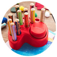 Taille-crayon STABILO woody 3 in 1