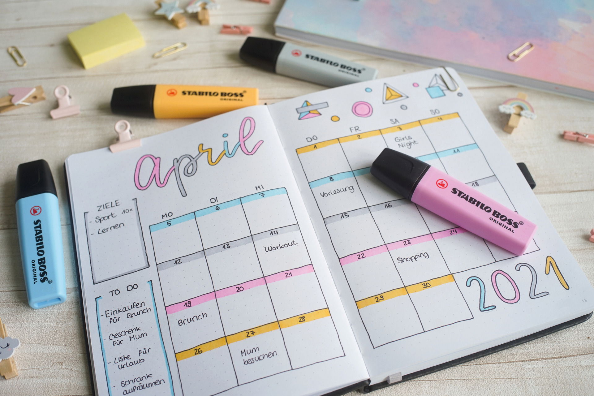 Subrayador fluorescente STABILO BOSS ORIGINAL Pastel