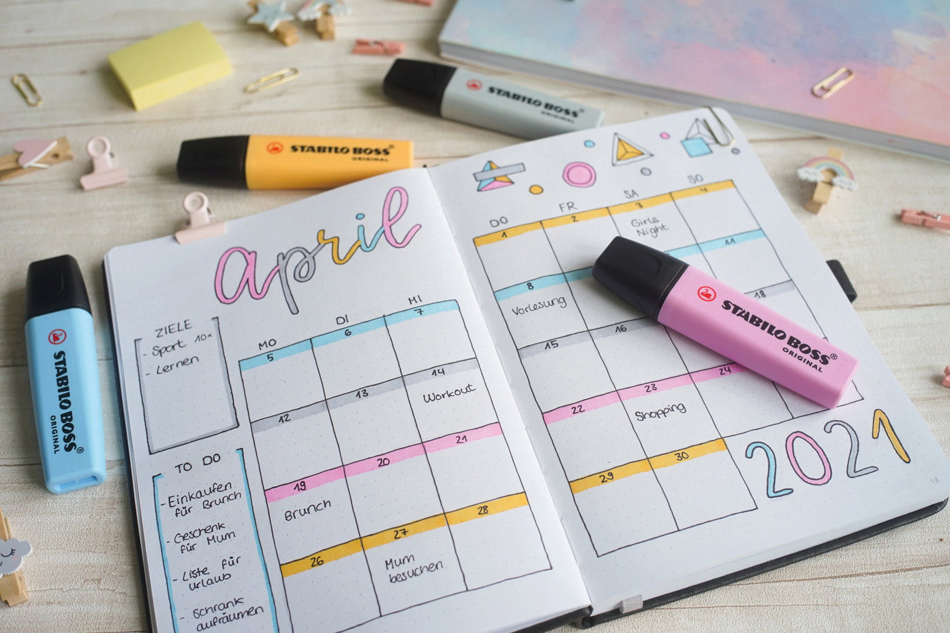 Evidenziatore STABILO BOSS ORIGINAL Pastel