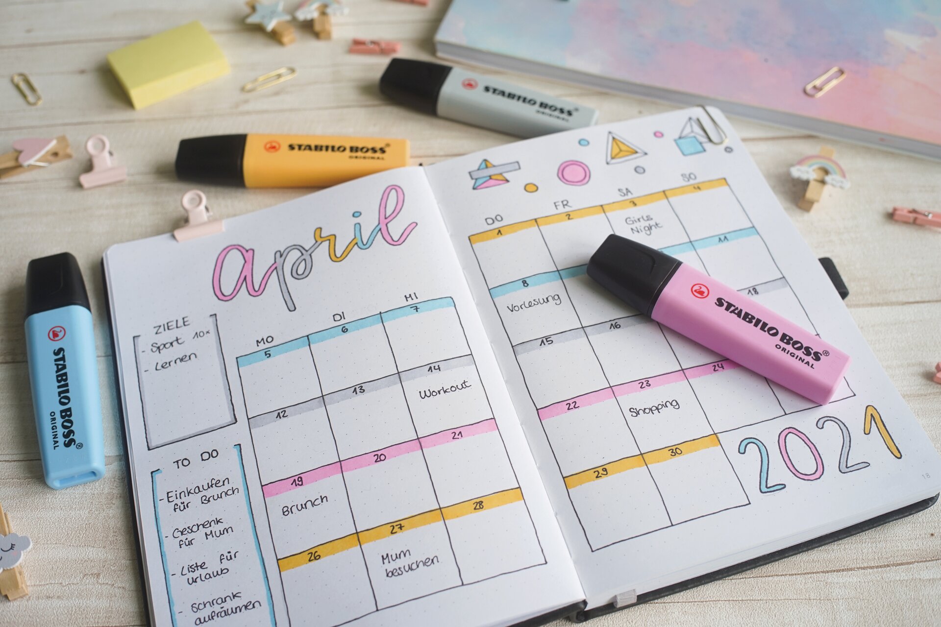 Highlighter STABILO BOSS ORIGINAL Pastel