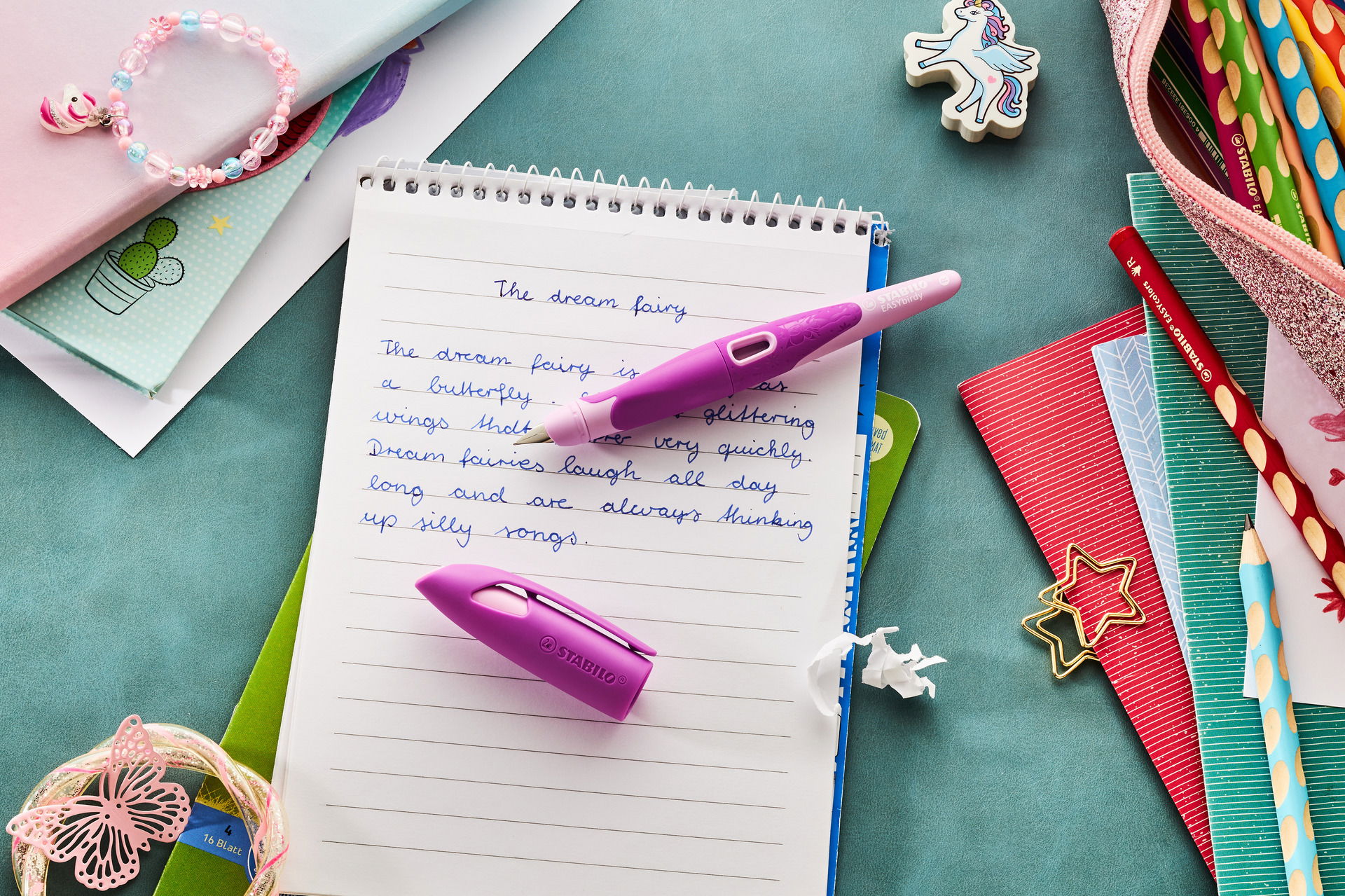 Fountain Pen STABILO EASYbirdy 3D DreamWorld