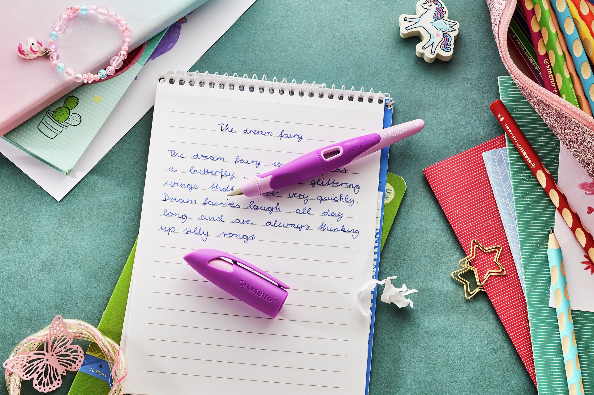 Füller STABILO EASYbirdy 3D DreamWorld