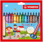 Fiber-Tip Pen STABILO Trio Scribbi